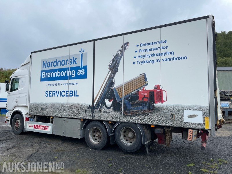 2009 Scania 480 R-serie Highline Skapbil med full sideåpning og Zepro baklift - بصندوق مغلق شاحنة: صور 4 2009 Scania 480 R-serie Highline Skapbil med full sideåpning og Zepro baklift - بصندوق مغلق شاحنة: صور 4