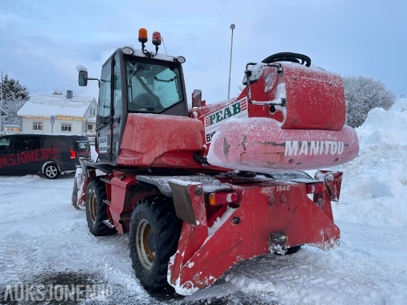 2011 Manitou Easy MRT 1840 Teleskoptruck med sving på hytte, 7368 timer - رافعة تلسكوبية: صور 5 2011 Manitou Easy MRT 1840 Teleskoptruck med sving på hytte, 7368 timer - رافعة تلسكوبية: صور 5