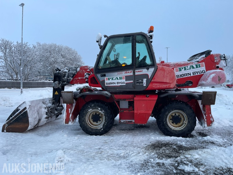 2011 Manitou Easy MRT 1840 Teleskoptruck med sving på hytte, 7368 timer - رافعة تلسكوبية: صور 3 2011 Manitou Easy MRT 1840 Teleskoptruck med sving på hytte, 7368 timer - رافعة تلسكوبية: صور 3