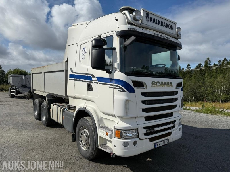 2011 Scania R620 6X4 Tippbil med 2005 Carnehl trippelkjerre - قلابات: صور 2 2011 Scania R620 6X4 Tippbil med 2005 Carnehl trippelkjerre - قلابات: صور 2
