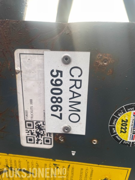 2011 Tre Emme løftearm / kranarm F1150 – 1,5 tonn - ملحقات - آلات البناء: صور 5 2011 Tre Emme løftearm / kranarm F1150 – 1,5 tonn - ملحقات - آلات البناء: صور 5