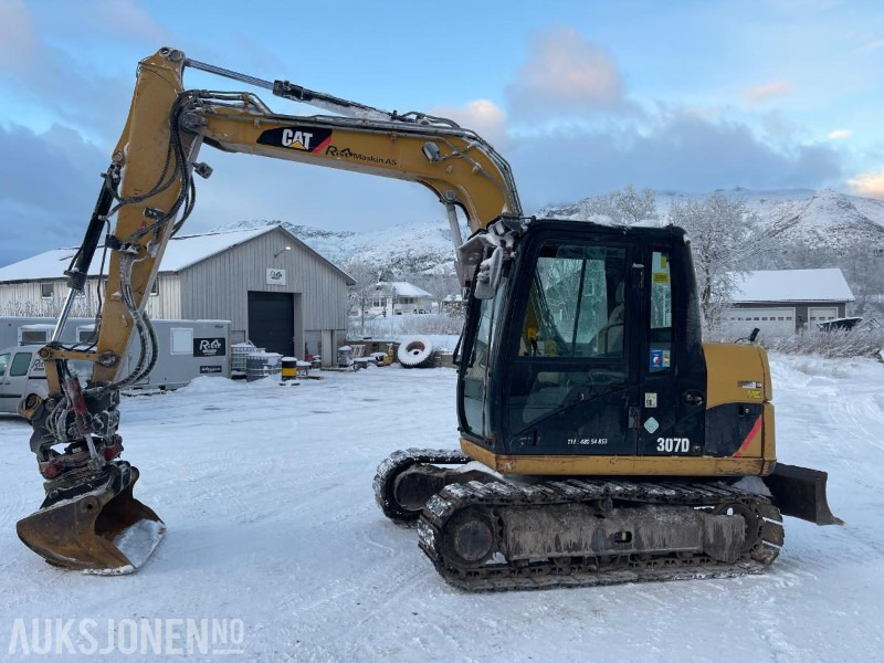 2012 Cat 307D Gravemaskin, Tiltrotator, S50, 8392 timer, sertifisert til Juli 2026 - حفارة: صور 2 2012 Cat 307D Gravemaskin, Tiltrotator, S50, 8392 timer, sertifisert til Juli 2026 - حفارة: صور 2