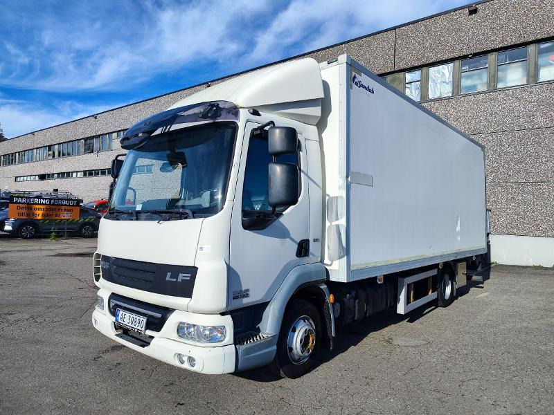 2012 DAF LF 45.180 / Zepro 1500 løftelem / Sidedør på skap - بصندوق مغلق شاحنة: صور 1 2012 DAF LF 45.180 / Zepro 1500 løftelem / Sidedør på skap - بصندوق مغلق شاحنة: صور 1