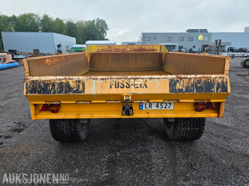 2012 Foss-eik dumperhenger hydraulisk med baklem - Tillatt totaltvekt 10400 kg - معدات البناء: صور 4 2012 Foss-eik dumperhenger hydraulisk med baklem - Tillatt totaltvekt 10400 kg - معدات البناء: صور 4