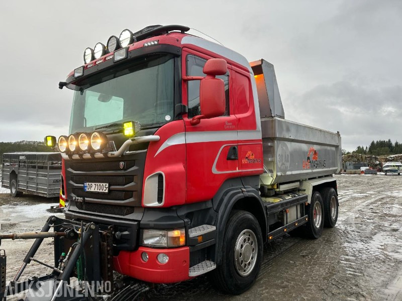 قلابات 2012 Scania R 730 6x4 - Brøyterigget tippbil: صور 6 قلابات 2012 Scania R 730 6x4 - Brøyterigget tippbil: صور 6