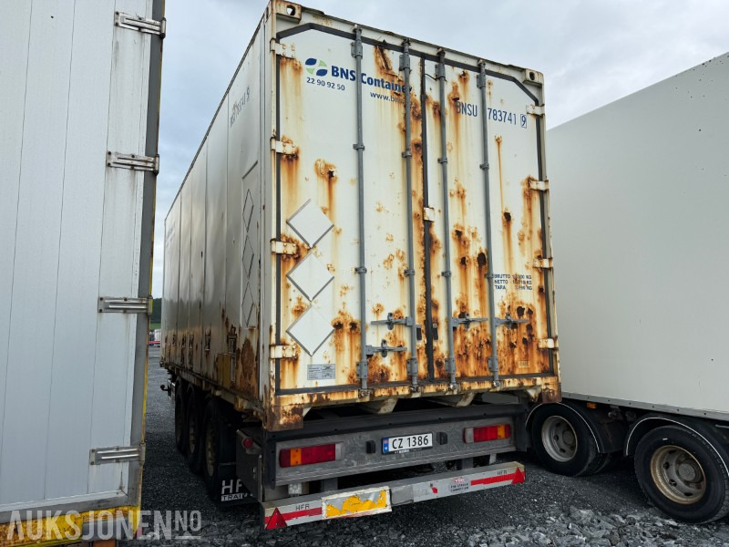 2013 HFR trippelkjerre med container - مقطورة: صور 4 2013 HFR trippelkjerre med container - مقطورة: صور 4