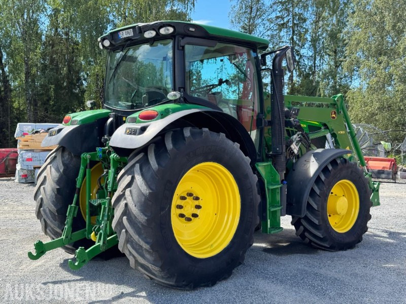 2013 John Deere 6150R traktor med frontlaster / Nylig EU-godkjent - جرار: صور 5 2013 John Deere 6150R traktor med frontlaster / Nylig EU-godkjent - جرار: صور 5