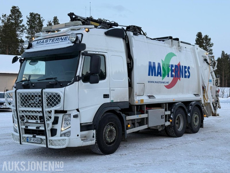 2013 Volvo FM – Renovasjonsbil – JOAB Anaconda HD – Kran – 358 257 km - شاحنة القمامة: صور 1 2013 Volvo FM – Renovasjonsbil – JOAB Anaconda HD – Kran – 358 257 km - شاحنة القمامة: صور 1