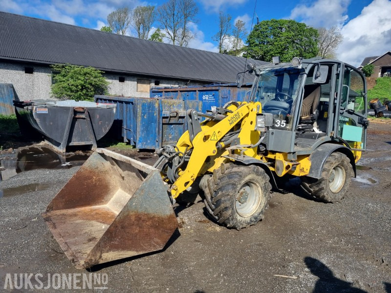 اللودر بعجل 2013 Wacker Neuson WL 37 hjullaster 1960 timer med mye utstyr: صور 1