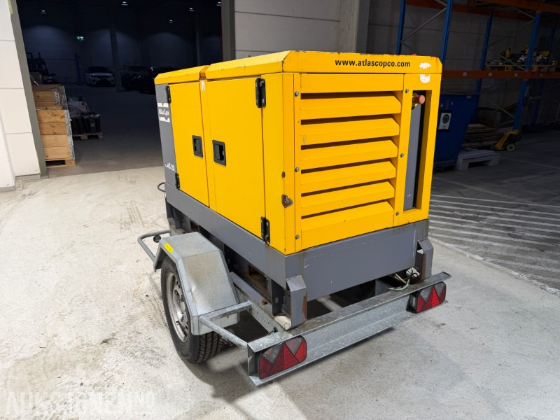 2014 Atlas Copco QAS 20 TR tilhengermontert aggregat - 20 KVA / 16 kW - معدات البناء: صور 2 2014 Atlas Copco QAS 20 TR tilhengermontert aggregat - 20 KVA / 16 kW - معدات البناء: صور 2