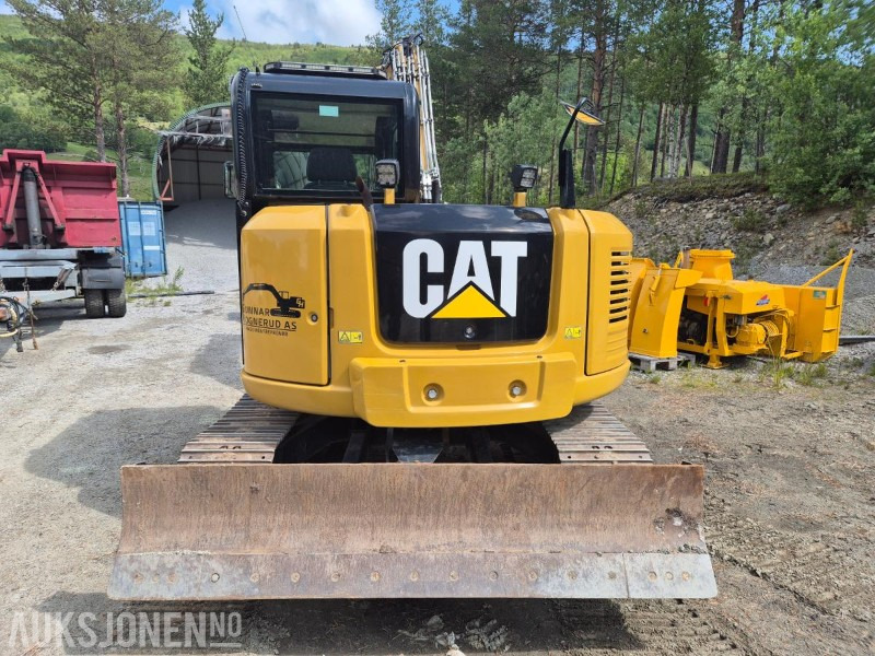2014 Cat 308E 2 CR beltegraver, med tiltrotator/gripekasett - حفارة: صور 4 2014 Cat 308E 2 CR beltegraver, med tiltrotator/gripekasett - حفارة: صور 4