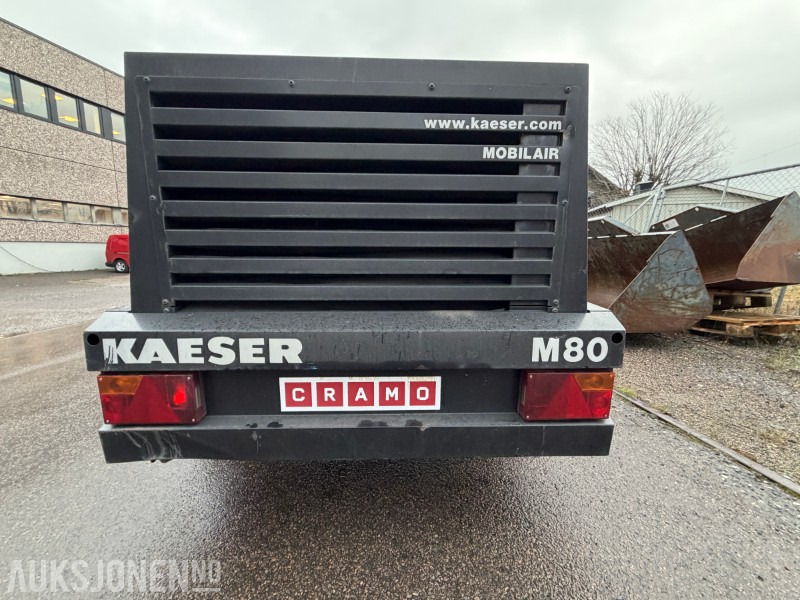 2014 KAESER M80 transportabel kompressor 8,0 m3 - معدات البناء: صور 4 2014 KAESER M80 transportabel kompressor 8,0 m3 - معدات البناء: صور 4