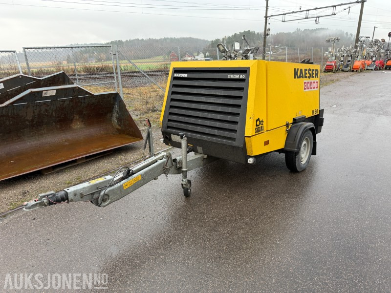 2014 KAESER M80 transportabel kompressor 8,0 m3 - معدات البناء: صور 1 2014 KAESER M80 transportabel kompressor 8,0 m3 - معدات البناء: صور 1