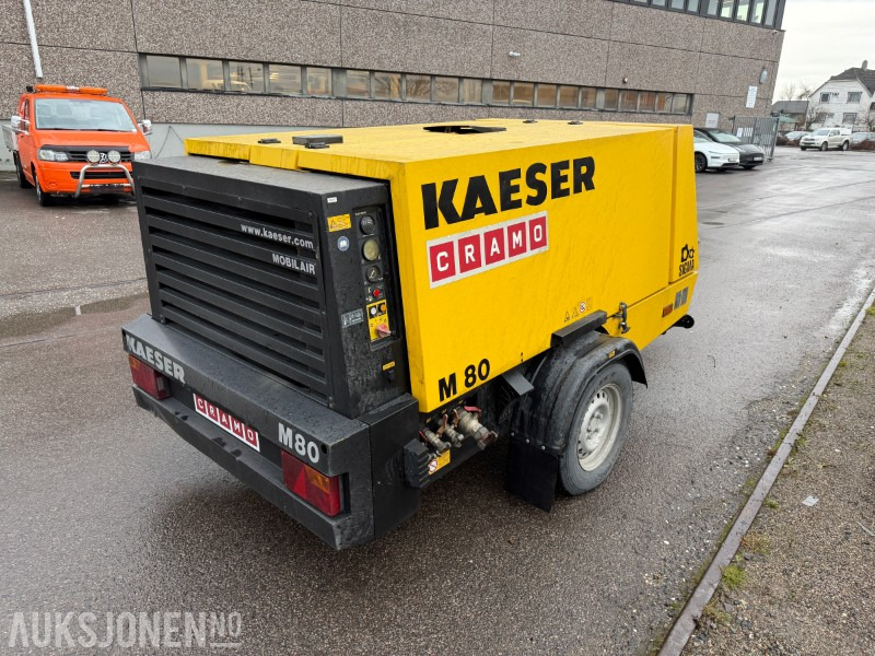 2014 KAESER M80 transportabel kompressor 8,0 m3 - معدات البناء: صور 5 2014 KAESER M80 transportabel kompressor 8,0 m3 - معدات البناء: صور 5
