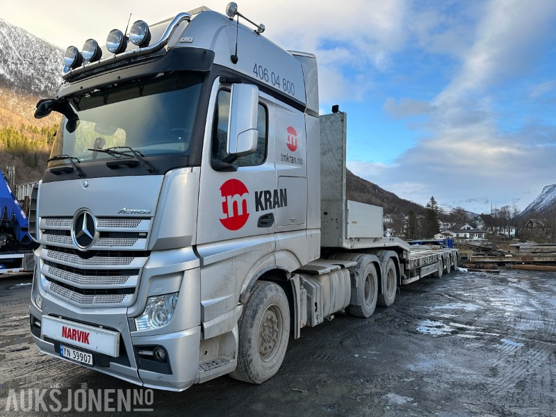 2014 MERCEDES-BENZ ACTROS TREKKVOGN MED HUMBAUR HTS30SCHRAG HENGER - شاحنة جرار: صور 1 2014 MERCEDES-BENZ ACTROS TREKKVOGN MED HUMBAUR HTS30SCHRAG HENGER - شاحنة جرار: صور 1