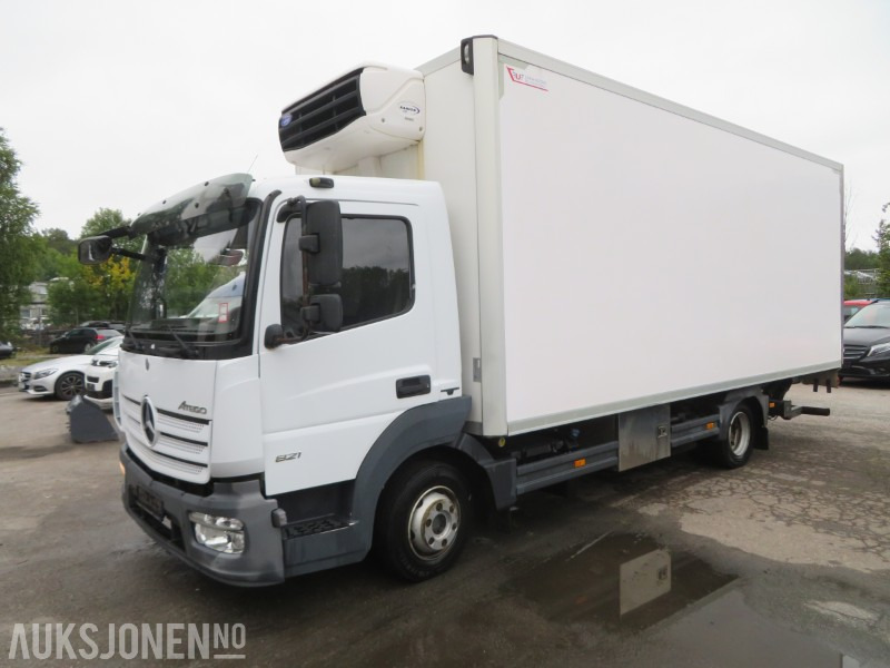 2014 Mercedes-Benz Atego - Kjølebil med Carrier Xarios 600 og Lamberet skap - بصندوق مغلق شاحنة: صور 3 2014 Mercedes-Benz Atego - Kjølebil med Carrier Xarios 600 og Lamberet skap - بصندوق مغلق شاحنة: صور 3