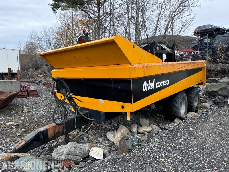 2014 Orkel Dumperhenger / traktorhenger DX130 - Maks nyttelast 13.290 kg - الآلات والماكينات الزراعية: صور 1 2014 Orkel Dumperhenger / traktorhenger DX130 - Maks nyttelast 13.290 kg - الآلات والماكينات الزراعية: صور 1