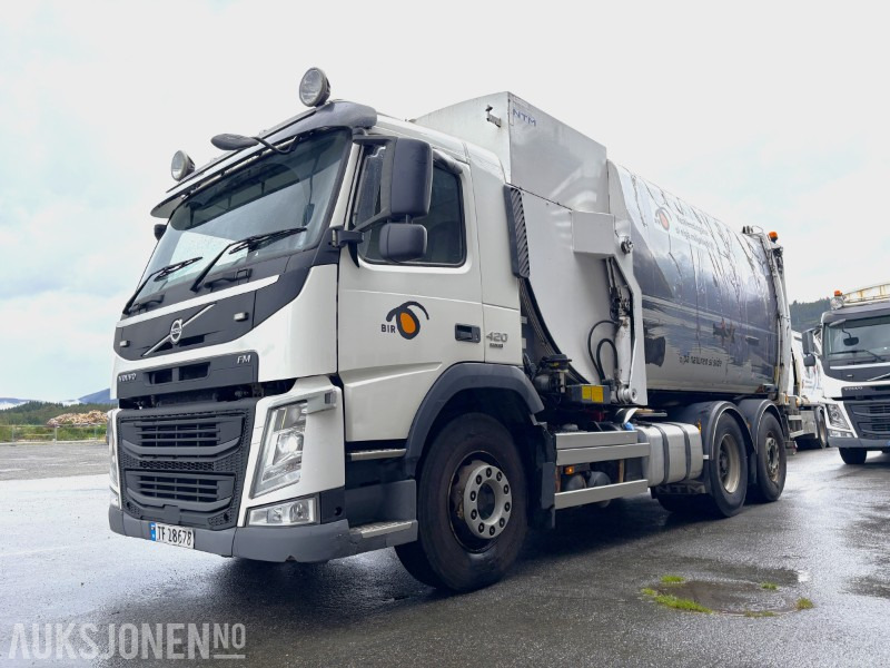 2014 Volvo FM420 EURO 6 sidelaster / komprimatorbil / renovasjonsbil - EU godkjent til 31.08.2026 - شاحنة القمامة: صور 1 2014 Volvo FM420 EURO 6 sidelaster / komprimatorbil / renovasjonsbil - EU godkjent til 31.08.2026 - شاحنة القمامة: صور 1