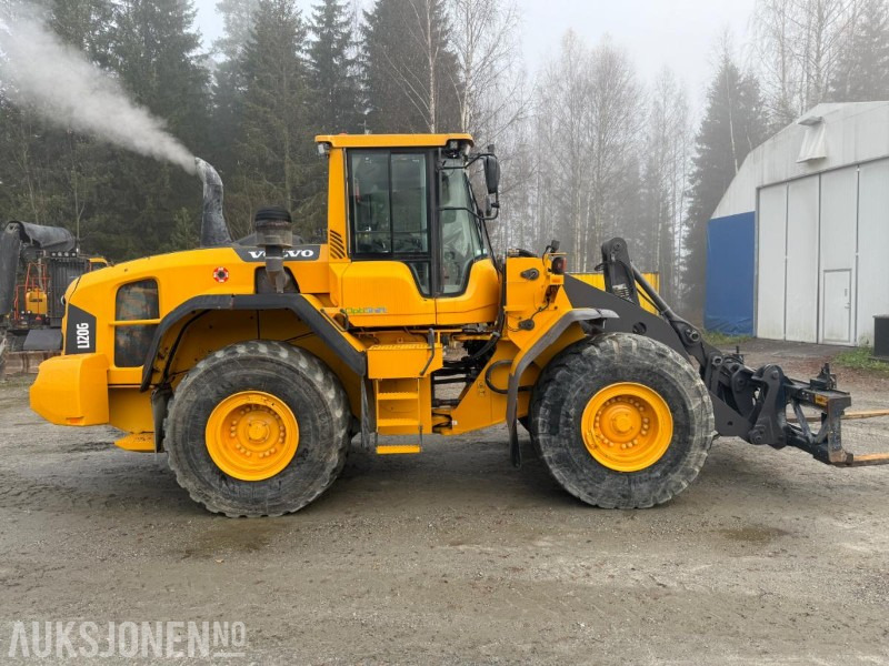 2014 Volvo L120G hjullaster, 7763 timer, Hydr. pallegaffel, nylig service og årskontroll - اللودر بعجل: صور 4 2014 Volvo L120G hjullaster, 7763 timer, Hydr. pallegaffel, nylig service og årskontroll - اللودر بعجل: صور 4
