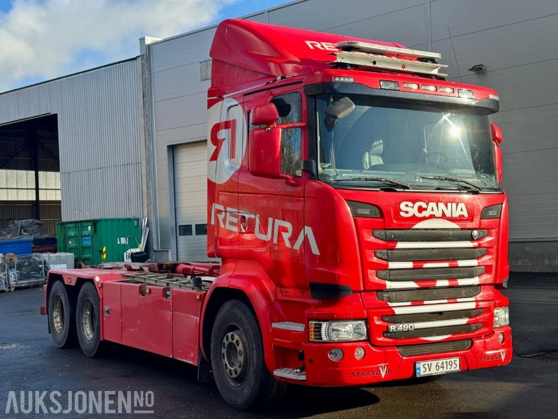 2015 Scania R-serie - Krokbil - Eu-godkjent til 01/26 - Km: 379186 - شاحنة ذات الخطاف: صور 2 2015 Scania R-serie - Krokbil - Eu-godkjent til 01/26 - Km: 379186 - شاحنة ذات الخطاف: صور 2