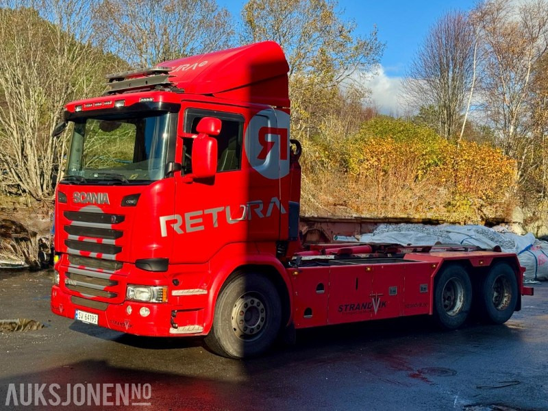 2015 Scania R-serie - Krokbil - Eu-godkjent til 01/26 - Km: 379186 - شاحنة ذات الخطاف: صور 1 2015 Scania R-serie - Krokbil - Eu-godkjent til 01/26 - Km: 379186 - شاحنة ذات الخطاف: صور 1