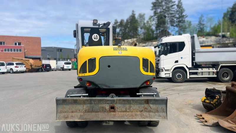 2015 Wacker Neuson EW100 Gravemaskin / Hjulgraver Tiltrotator Pusseskuffe Kabelskuffe 3224 timer - حفارة: صور 5 2015 Wacker Neuson EW100 Gravemaskin / Hjulgraver Tiltrotator Pusseskuffe Kabelskuffe 3224 timer - حفارة: صور 5