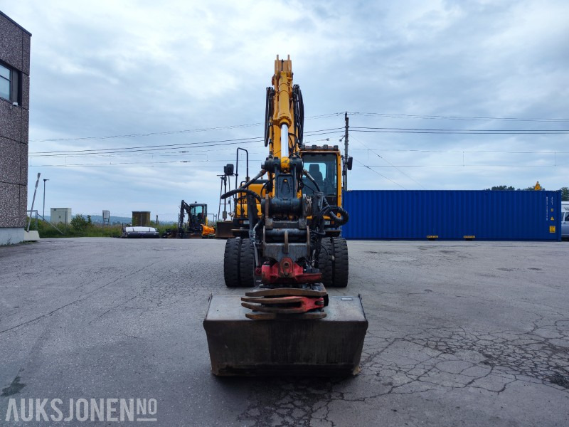2016 Hyundai R140W-9 hjulgraver med leddet bom, tiltrotator og pusseskuff - حفارة: صور 3 2016 Hyundai R140W-9 hjulgraver med leddet bom, tiltrotator og pusseskuff - حفارة: صور 3