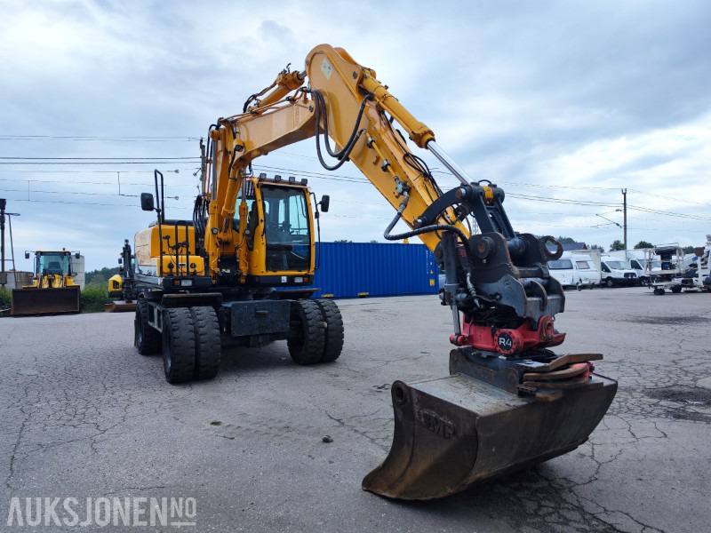 2016 Hyundai R140W-9 hjulgraver med leddet bom, tiltrotator og pusseskuff - حفارة: صور 4 2016 Hyundai R140W-9 hjulgraver med leddet bom, tiltrotator og pusseskuff - حفارة: صور 4