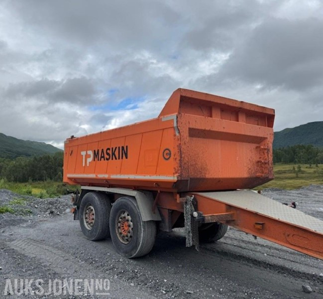 2016 Maur Bilpåbygg K2-19 Boggikjerre - Tipp - EU-Godkjent - قلابة مقطورة: صور 1 2016 Maur Bilpåbygg K2-19 Boggikjerre - Tipp - EU-Godkjent - قلابة مقطورة: صور 1