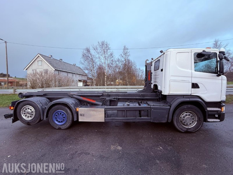 2016 Scania G450 EURO 6 444933 km - Styrbar boggi og Webasto - شاحنة ذات الخطاف: صور 4 2016 Scania G450 EURO 6 444933 km - Styrbar boggi og Webasto - شاحنة ذات الخطاف: صور 4