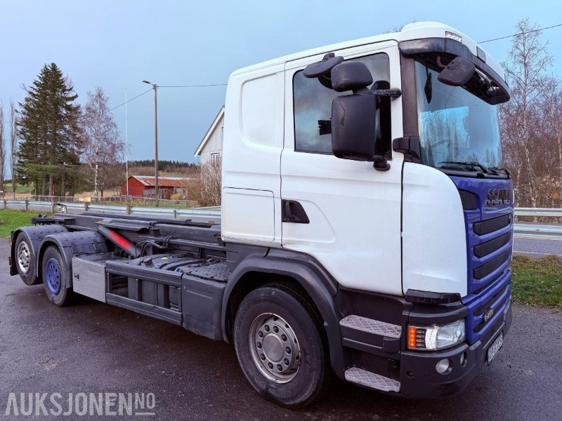 2016 Scania G450 EURO 6 444933 km m/ Krokflak med Hiab 140 AW kran - شاحنة ذات الخطاف: صور 3 2016 Scania G450 EURO 6 444933 km m/ Krokflak med Hiab 140 AW kran - شاحنة ذات الخطاف: صور 3