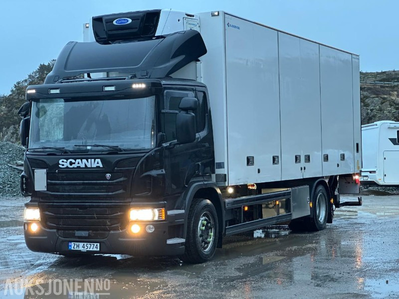 2016 Scania P280 - skapbil // bussbygg skap // 2 soner carrier kjøleaggregat - بصندوق مغلق شاحنة: صور 1 2016 Scania P280 - skapbil // bussbygg skap // 2 soner carrier kjøleaggregat - بصندوق مغلق شاحنة: صور 1
