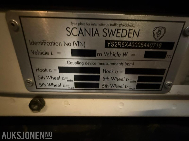 قلابات 2016 Scania R580 6x4 Tippbil med oppvarmet plan og brøyteoppsett: صور 38 قلابات 2016 Scania R580 6x4 Tippbil med oppvarmet plan og brøyteoppsett: صور 38