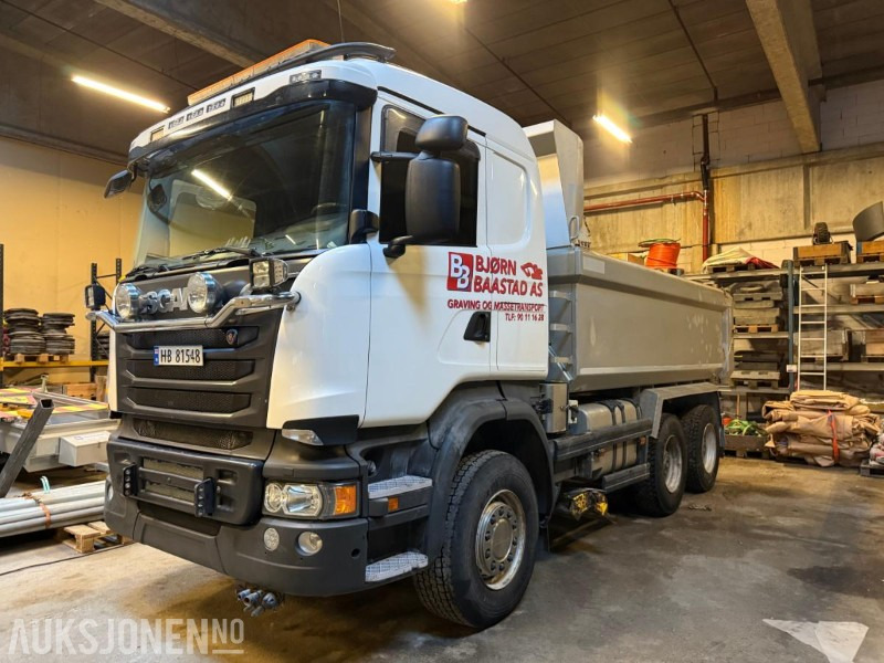 2016 Scania R580 6x4 Tippbil med oppvarmet plan og brøyteoppsett - قلابات: صور 1 2016 Scania R580 6x4 Tippbil med oppvarmet plan og brøyteoppsett - قلابات: صور 1