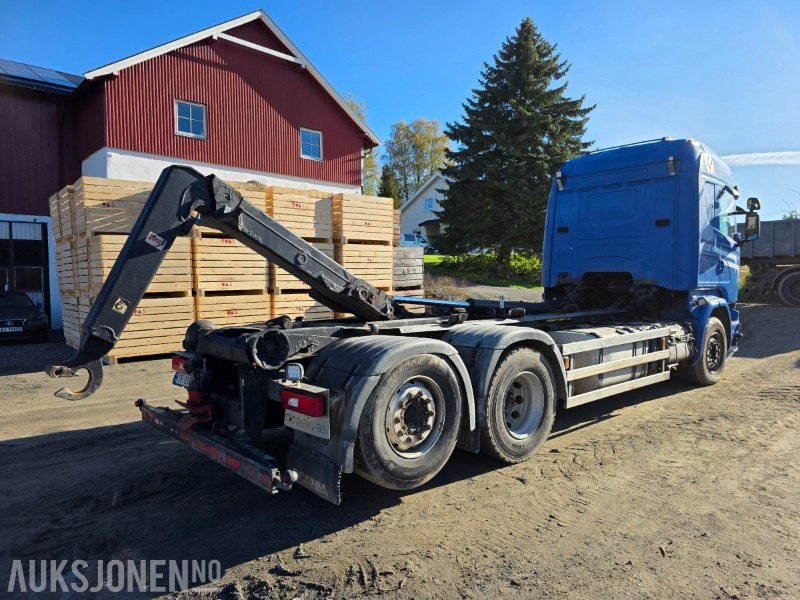 2016 Scania R580 multilift XR21 krokbil - شاحنة ذات الخطاف: صور 5 2016 Scania R580 multilift XR21 krokbil - شاحنة ذات الخطاف: صور 5