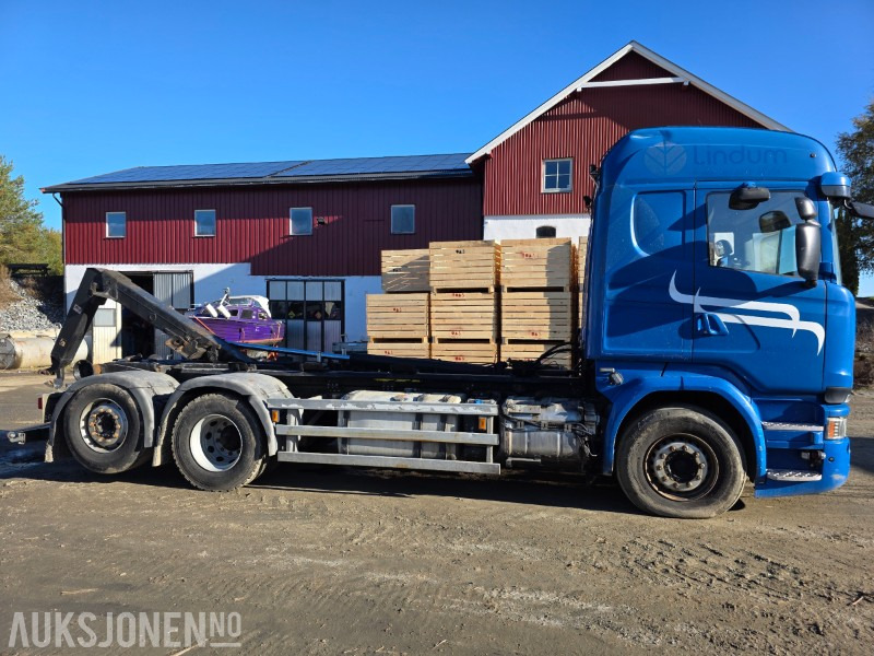2016 Scania R580 multilift XR21 krokbil - شاحنة ذات الخطاف: صور 4 2016 Scania R580 multilift XR21 krokbil - شاحنة ذات الخطاف: صور 4