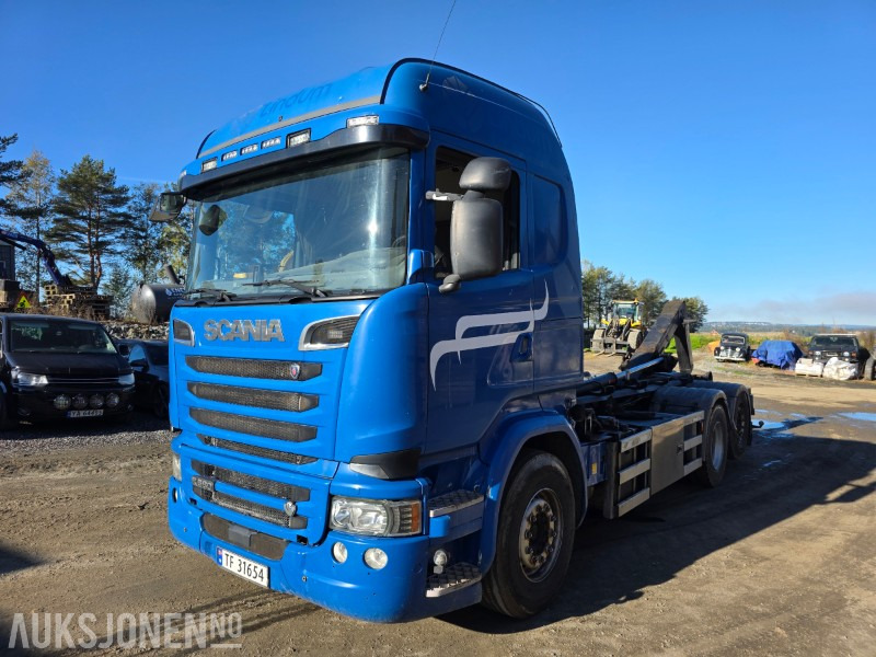 2016 Scania R580 multilift XR21 krokbil - شاحنة ذات الخطاف: صور 1 2016 Scania R580 multilift XR21 krokbil - شاحنة ذات الخطاف: صور 1