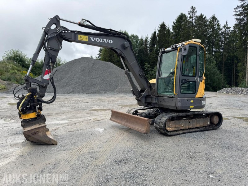 2016 Volvo ecr58d beltegraver 4301t, tiltrotator, pusseskuff,steinskuff - حفارة: صور 1 2016 Volvo ecr58d beltegraver 4301t, tiltrotator, pusseskuff,steinskuff - حفارة: صور 1