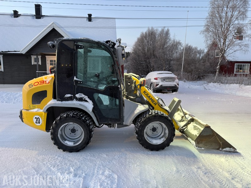 2017 KramerAllrad 5035 - Pallegaffler - Planeringsskuffe - 1543T - اللودر بعجل: صور 4 2017 KramerAllrad 5035 - Pallegaffler - Planeringsskuffe - 1543T - اللودر بعجل: صور 4