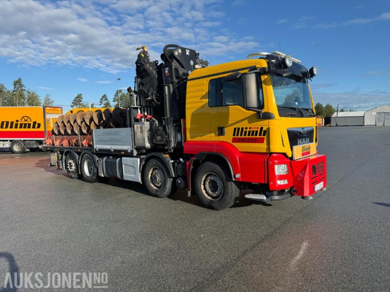 2017 MAN TGS 35.500 KRANBIL M/HIAB X-HIPRO 548 KRAN 8X4 HYDRODRIVE SERVICEHISTORIKK LAV KM. - شاحنة كرين: صور 4 2017 MAN TGS 35.500 KRANBIL M/HIAB X-HIPRO 548 KRAN 8X4 HYDRODRIVE SERVICEHISTORIKK LAV KM. - شاحنة كرين: صور 4