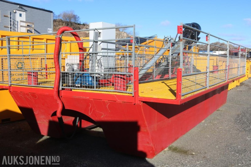 2017 Moi AS flåte med mudder pumpe i god stand. Hoyer el. motor 55 kW. - معدات البناء: صور 2 2017 Moi AS flåte med mudder pumpe i god stand. Hoyer el. motor 55 kW. - معدات البناء: صور 2