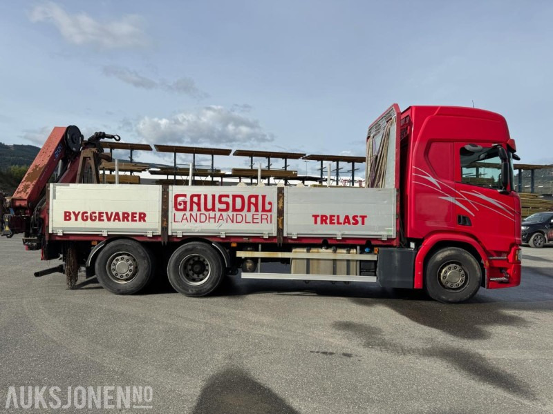 2017 Scania R500 planbil med HMF kran - شاحنة كرين: صور 2 2017 Scania R500 planbil med HMF kran - شاحنة كرين: صور 2