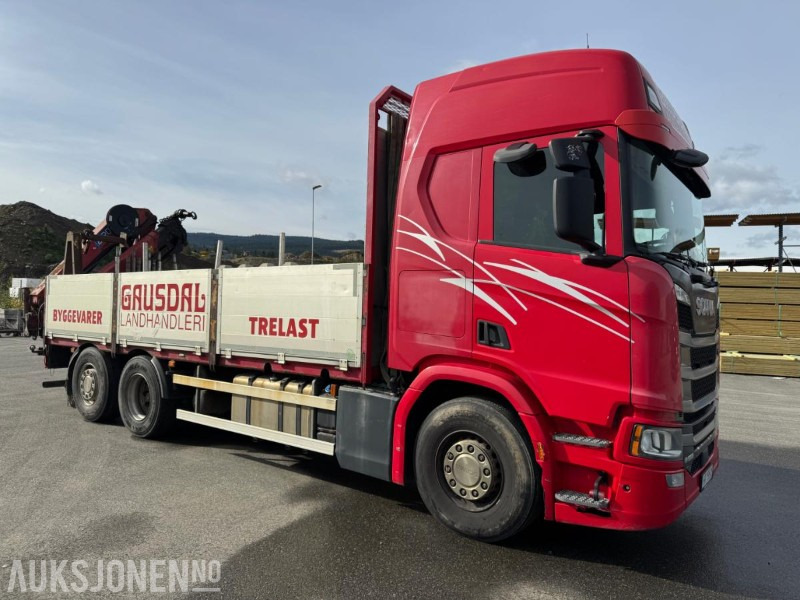 2017 Scania R500 planbil med HMF kran - شاحنة كرين: صور 3 2017 Scania R500 planbil med HMF kran - شاحنة كرين: صور 3