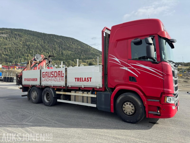 2017 Scania R500 planbil med HMF kran - شاحنة كرين: صور 5 2017 Scania R500 planbil med HMF kran - شاحنة كرين: صور 5