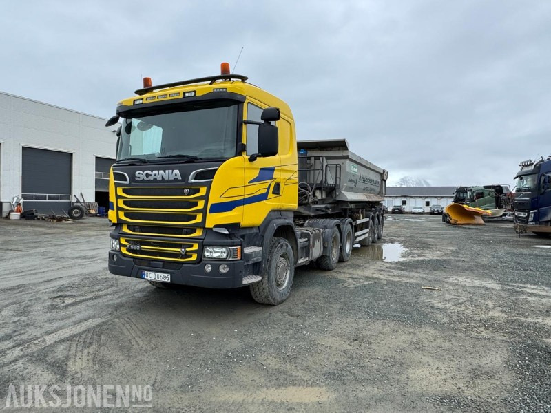 2017 Scania R580 V8 6X4 Trekker - Hydraulikk - Navreduksjon - 330000KM - شاحنة جرار: صور 1 2017 Scania R580 V8 6X4 Trekker - Hydraulikk - Navreduksjon - 330000KM - شاحنة جرار: صور 1