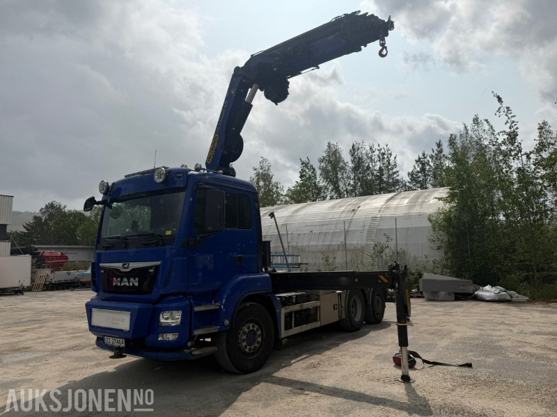 شاحنة كرين 2018 MAN MAN Tgs 26.500 Kran/Tipp/Trekkvogn påbygg med Tippkasse - Euro6T -: صور 1