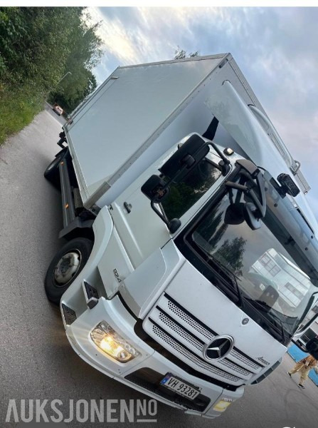 2018 Mercedes-Benz ATEGO 824 lastebil automat 16 paller - بصندوق مغلق شاحنة: صور 5 2018 Mercedes-Benz ATEGO 824 lastebil automat 16 paller - بصندوق مغلق شاحنة: صور 5