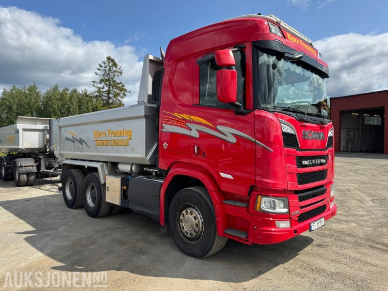 2018 Scania R580 GODT UTSTYRT TIPPBIL MED 3 AKSLET HENGER - قلابات: صور 4 2018 Scania R580 GODT UTSTYRT TIPPBIL MED 3 AKSLET HENGER - قلابات: صور 4