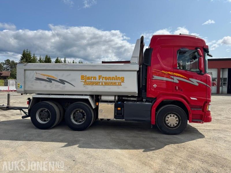 2018 Scania R580 GODT UTSTYRT TIPPBIL MED 3 AKSLET HENGER - قلابات: صور 5 2018 Scania R580 GODT UTSTYRT TIPPBIL MED 3 AKSLET HENGER - قلابات: صور 5