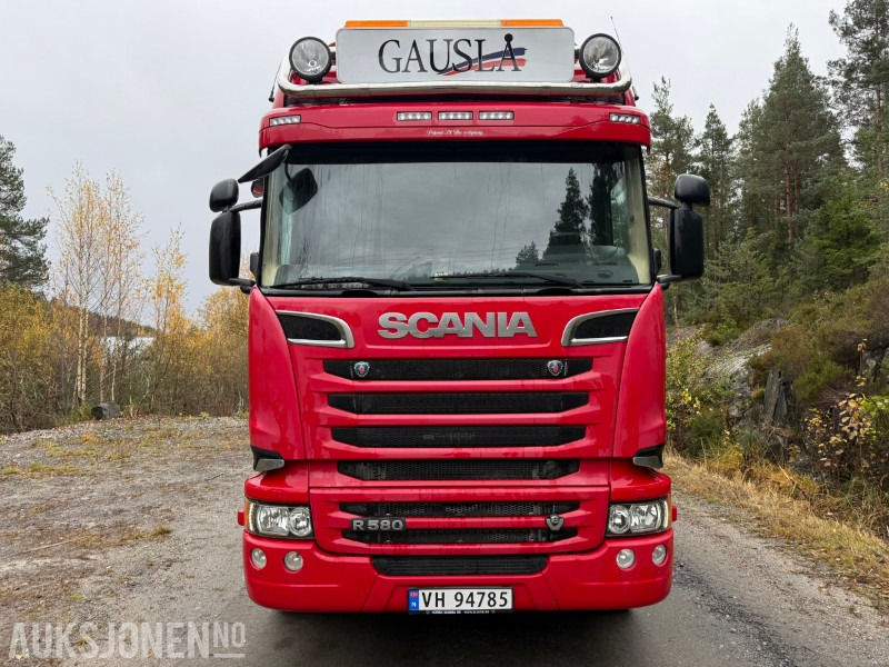 2018 Scania R580-V8-6x4-EURO6-260.000km-Tippsemi m/ Langendorf tralle - شاحنة جرار: صور 3 2018 Scania R580-V8-6x4-EURO6-260.000km-Tippsemi m/ Langendorf tralle - شاحنة جرار: صور 3